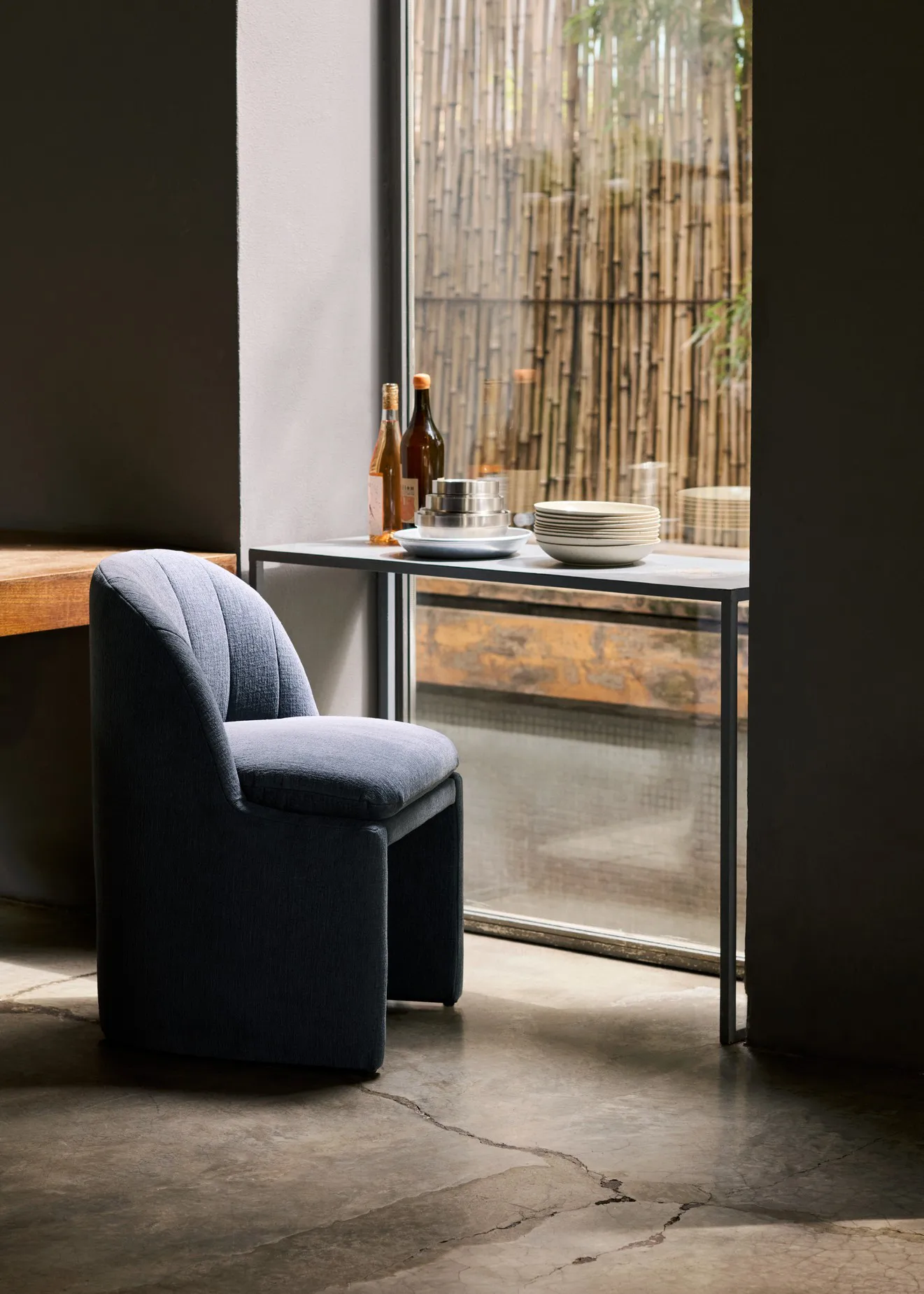 Sedia Loafer Side Chair SC106, Gentle 0193 &Tradition