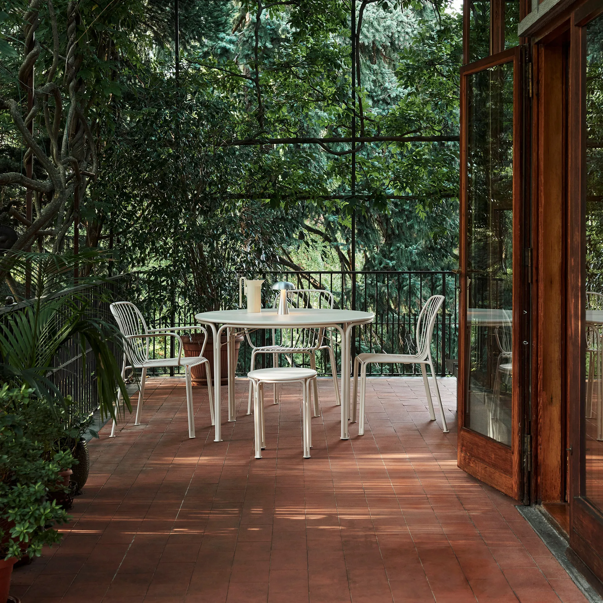 Sedia Thorvald SC94, Avorio &Tradition