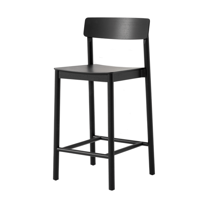 Sgabello da bar Betty TK13 Counter Chair 65 cm - Frassino laccato nero - &Tradition