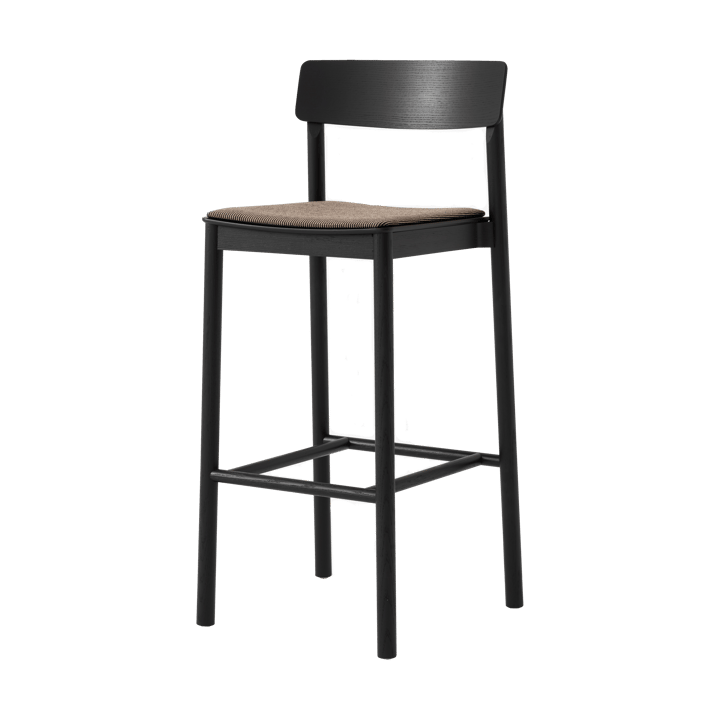 Sgabello da bar Betty TK17 Bar Chair 75 cm - Fuse 0351-frassino laccato nero - &Tradition