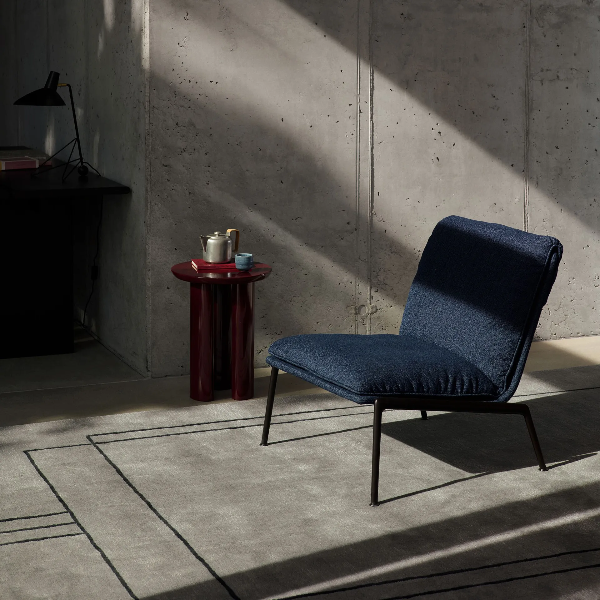 Tappeto Cruise AP11 240x200 cm, Colombo Grey Blue &Tradition