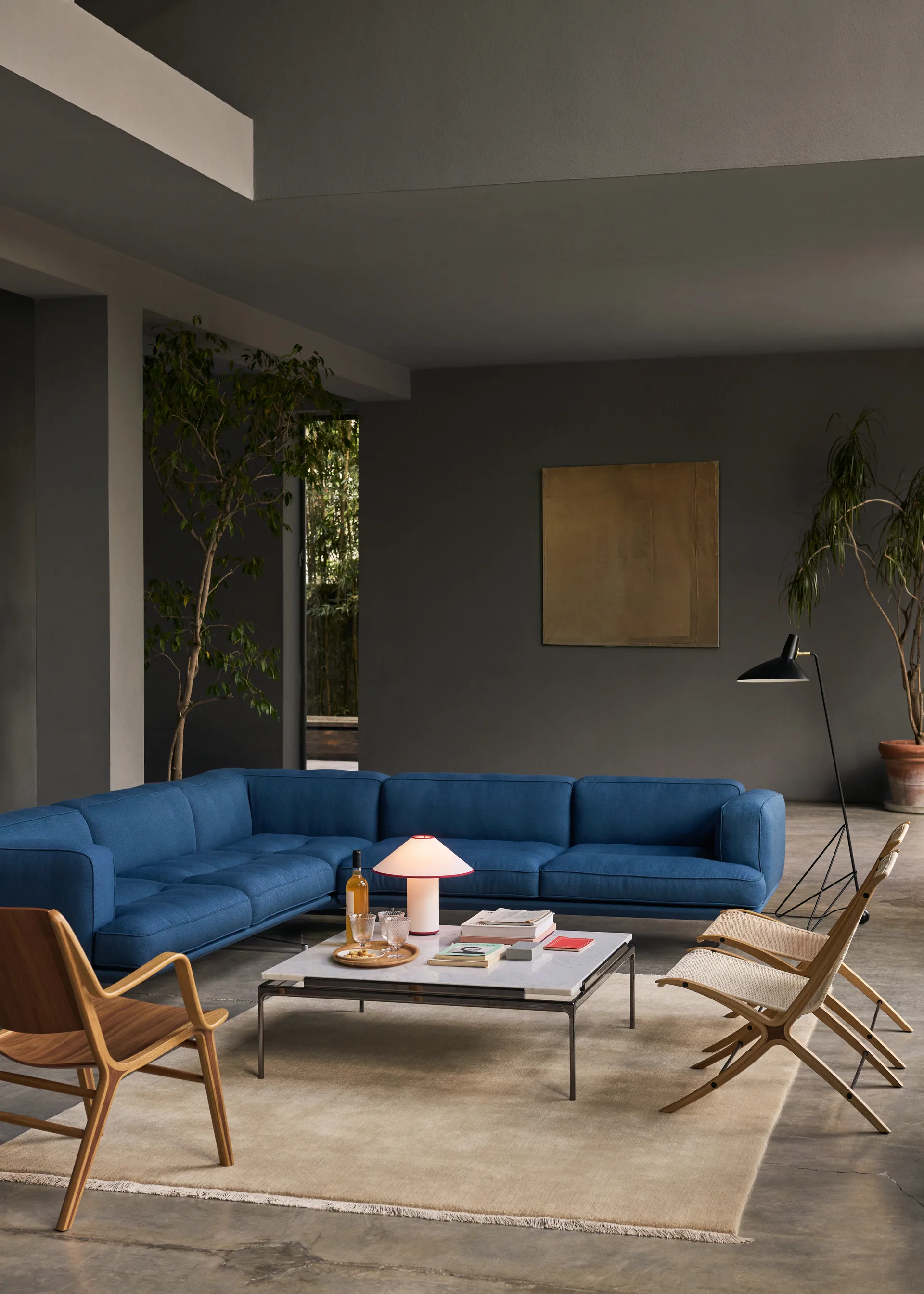 Tappeto The Moor AP19 200x300cm, Beige rugiada &Tradition