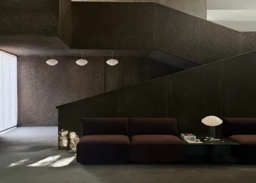 Tavolino Develius EV3 - Steel stone grey, Ø89x40 cm - &Tradition