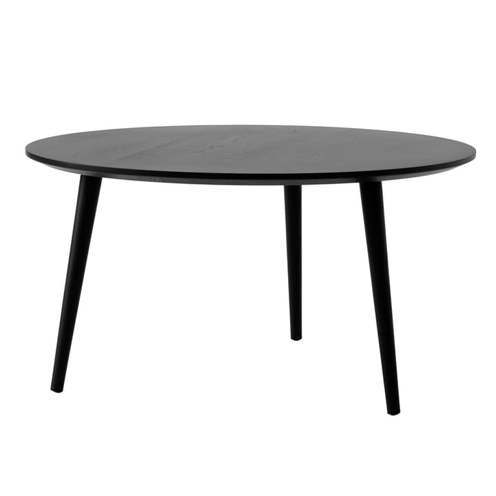 Tavolino In Between SK15 Ø 90 cm - Rovere laccato nero - &Tradition