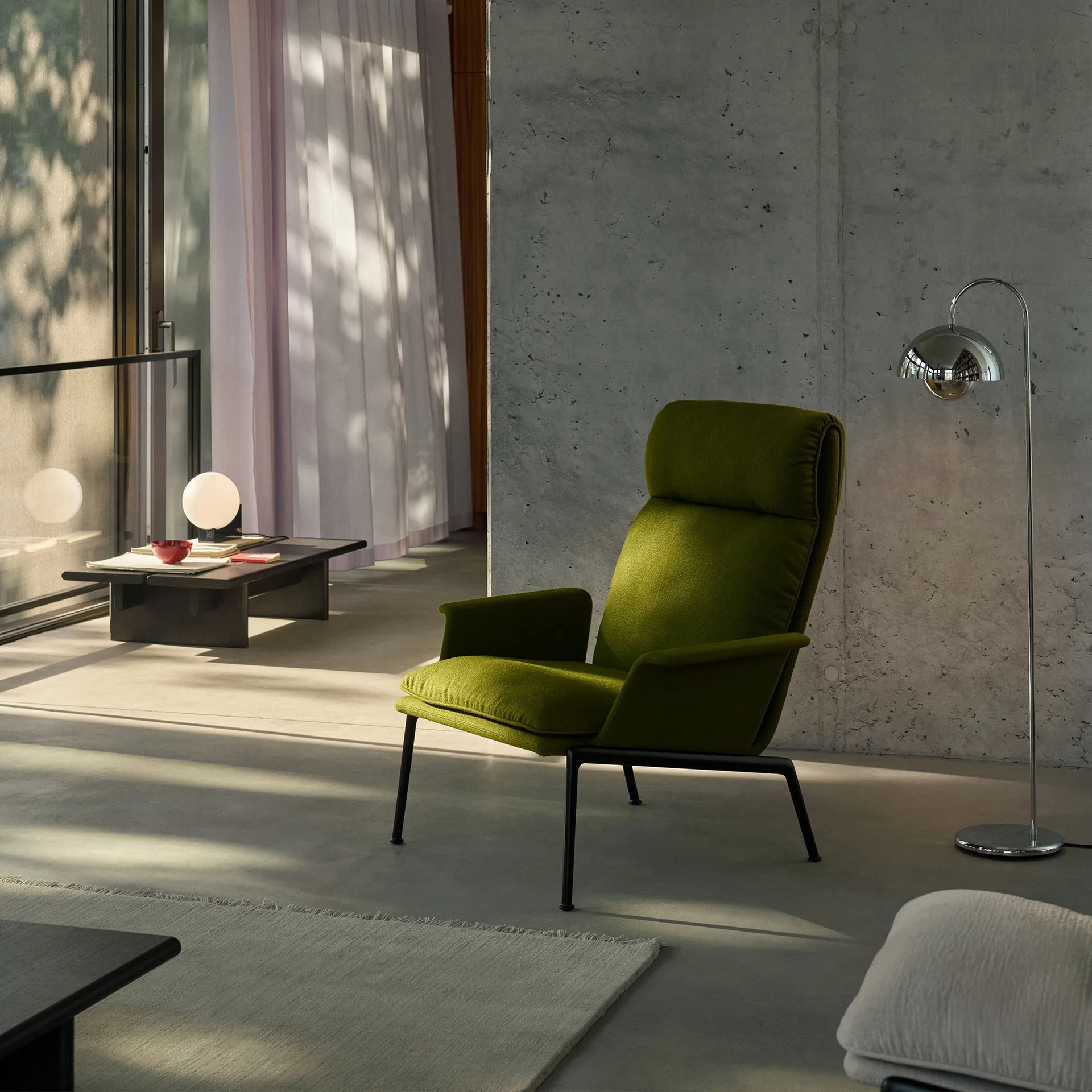 Tavolino Ita OS3 60x110 cm, Dark stained oak &Tradition