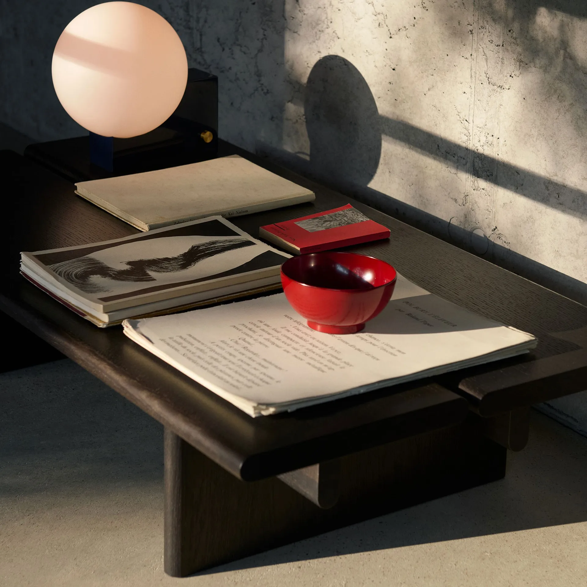 Tavolino Ita OS3 60x110 cm, Dark stained oak &Tradition