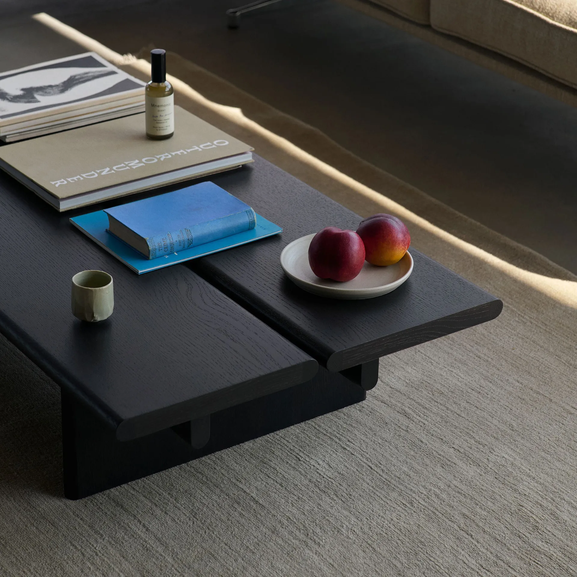 Tavolino Ita OS3 60x110 cm, Dark stained oak &Tradition