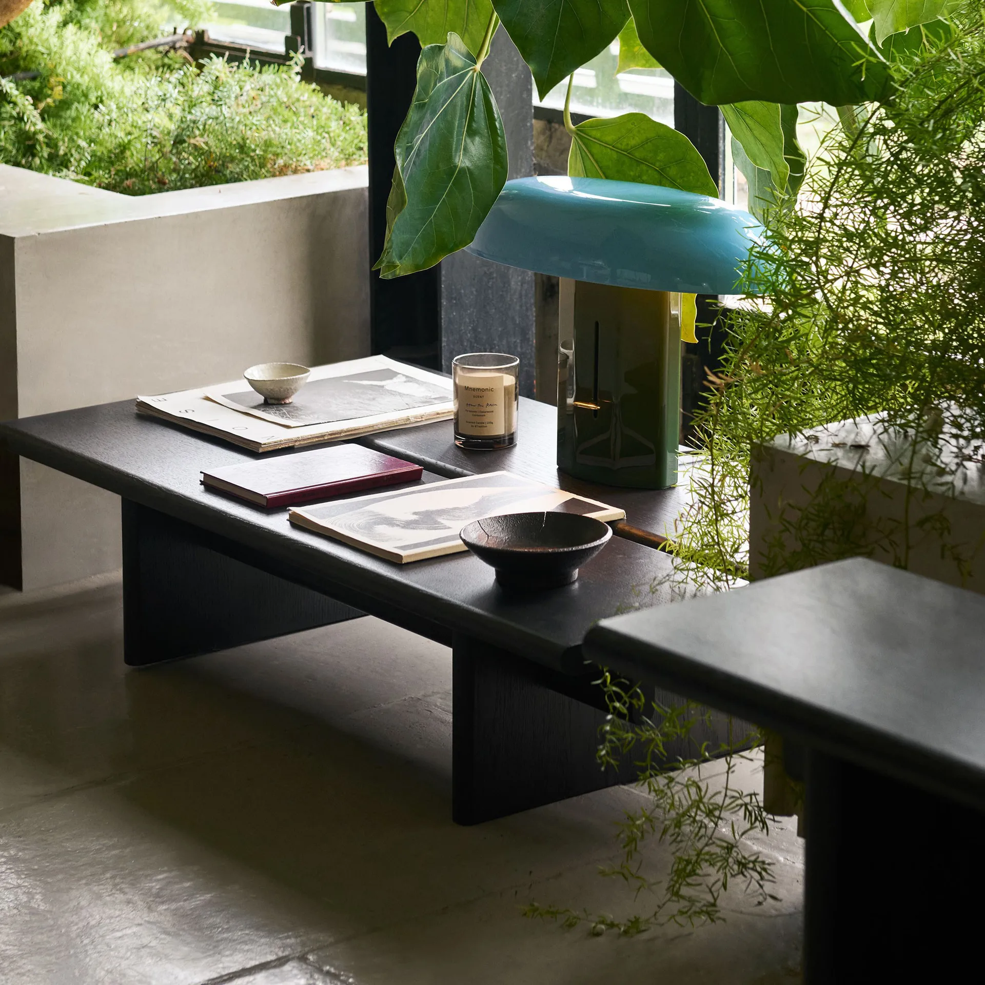 Tavolino Ita OS3 60x110 cm, Dark stained oak &Tradition