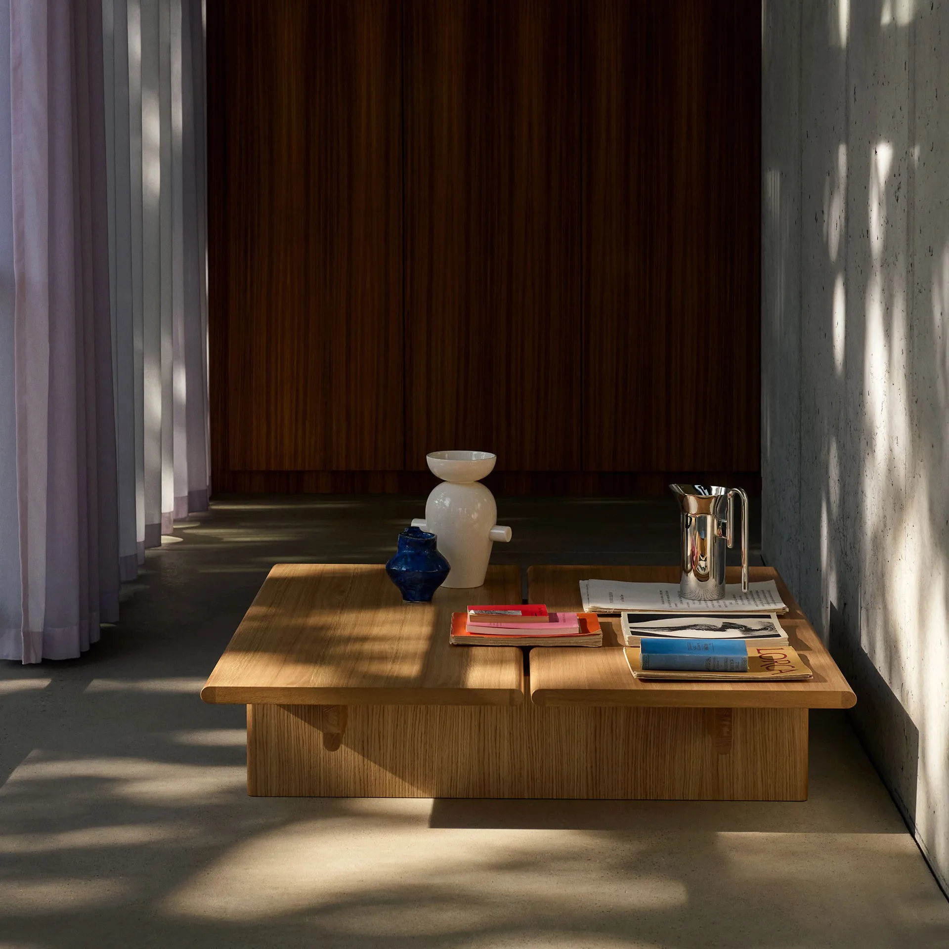 Tavolino Ita OS4 110x110 cm, Oak &Tradition