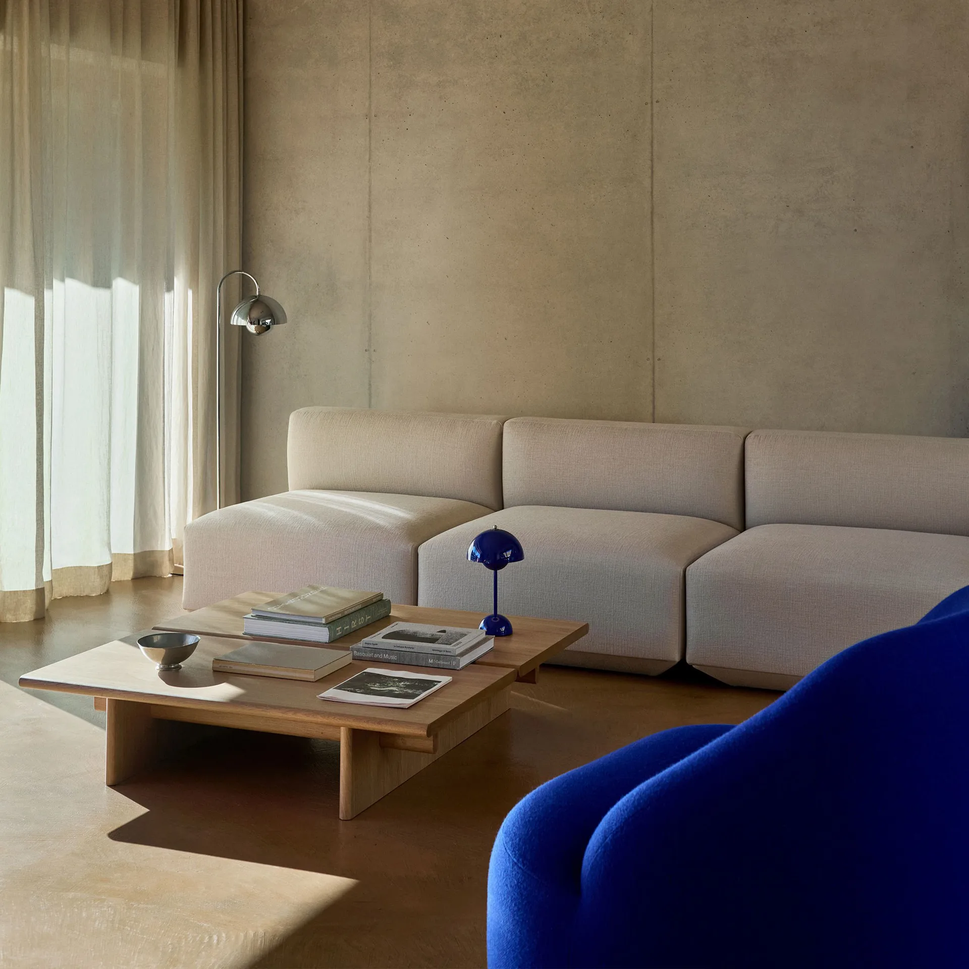 Tavolino Ita OS4 110x110 cm, Oak &Tradition