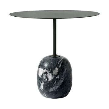 Tavolino laterale Lato LN9 - Deep green-verde grigio, 40x50x45 cm - &Tradition