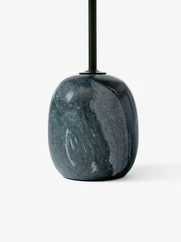 Tavolino Lato LN8 - Deep green-verde grigio, Ø40x50 cm - &Tradition