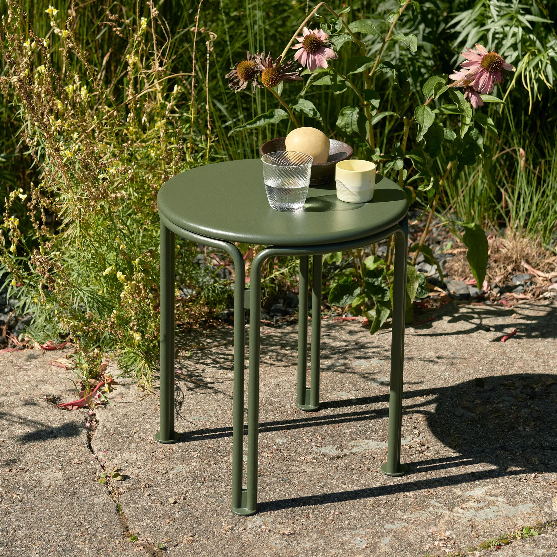 Tavolino Thorvald SC102, Verde bronzo &Tradition