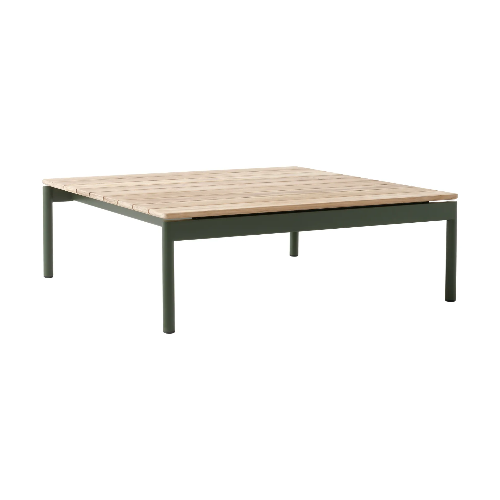 Tavolino Ville Outdoor AV50, Bronze green-teak &Tradition