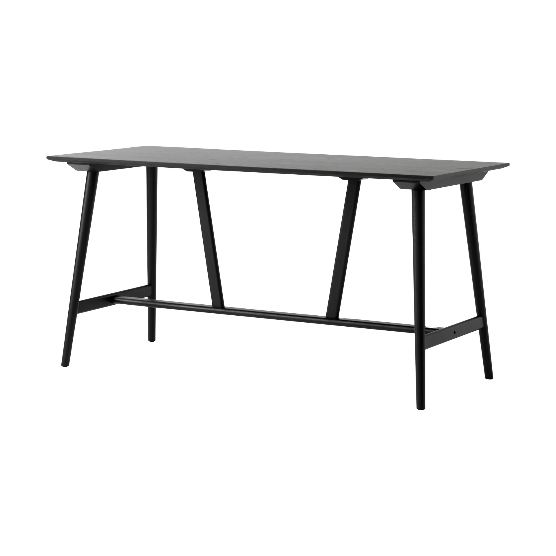Tavolo da bar In Between SK26 Counter Table 190x80x95 cm, Rovere laccato nero &Tradition
