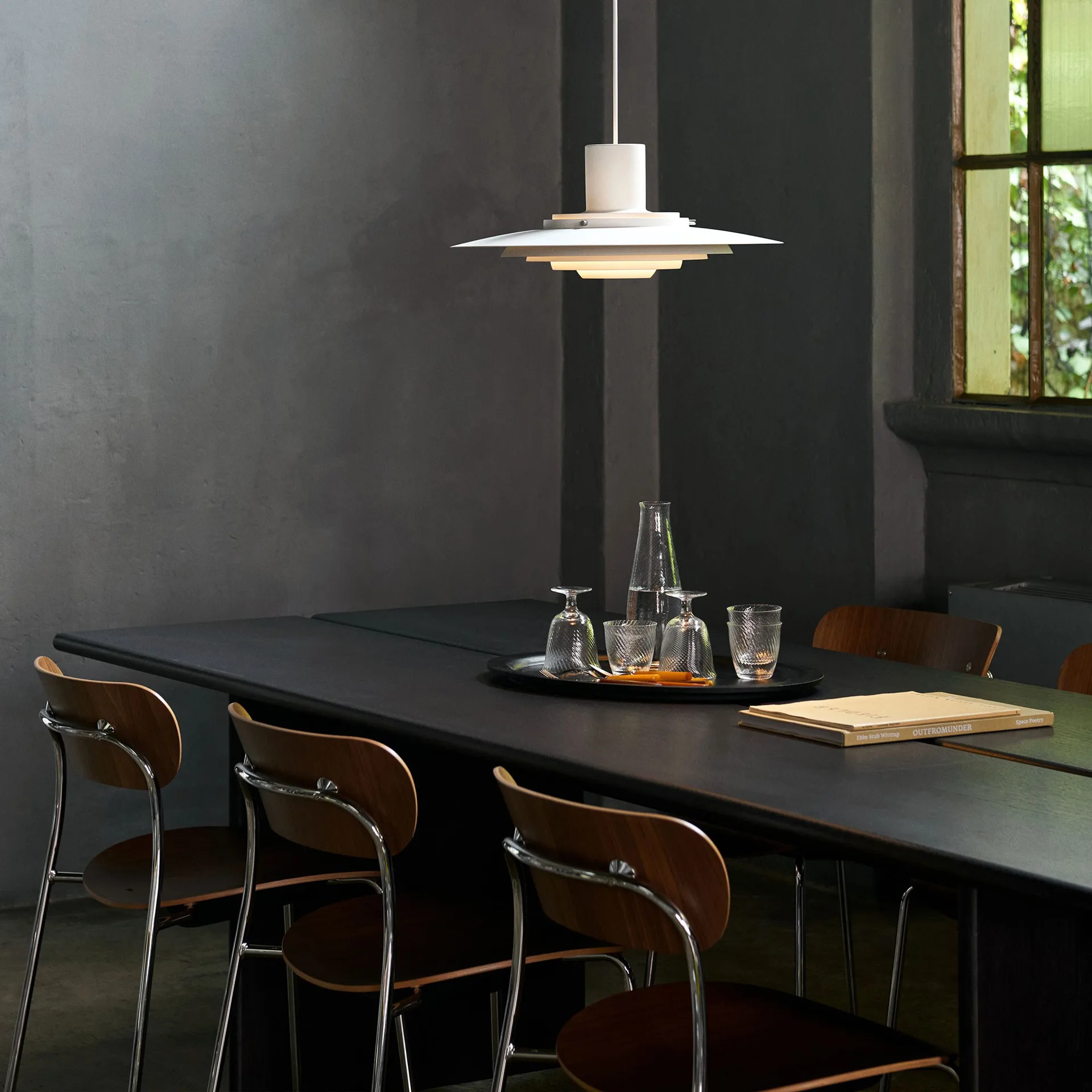 Tavolo da pranzo Ita OS2 95x260 cm, Dark stained oak &Tradition