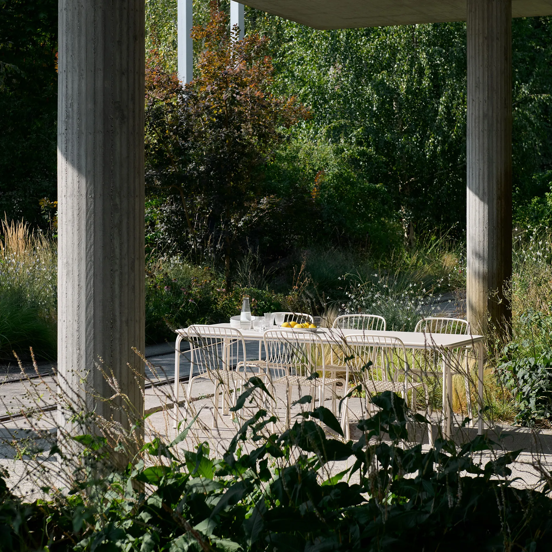 Tavolo da pranzo Thorvald Outdoor SC99 220 cm, Ivory &Tradition