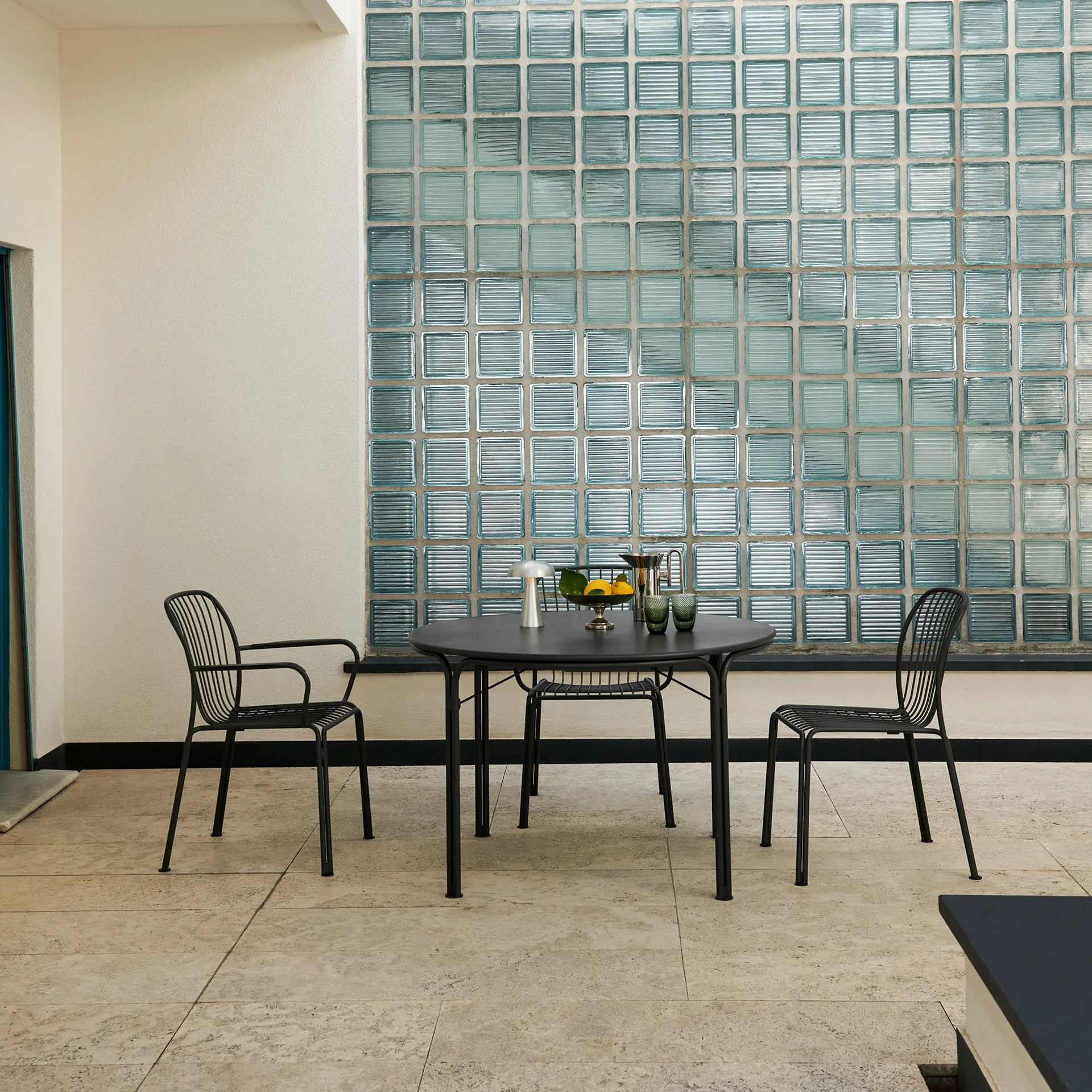 Tavolo da pranzo Thorvald SC98 Ø115 cm, Nero &Tradition