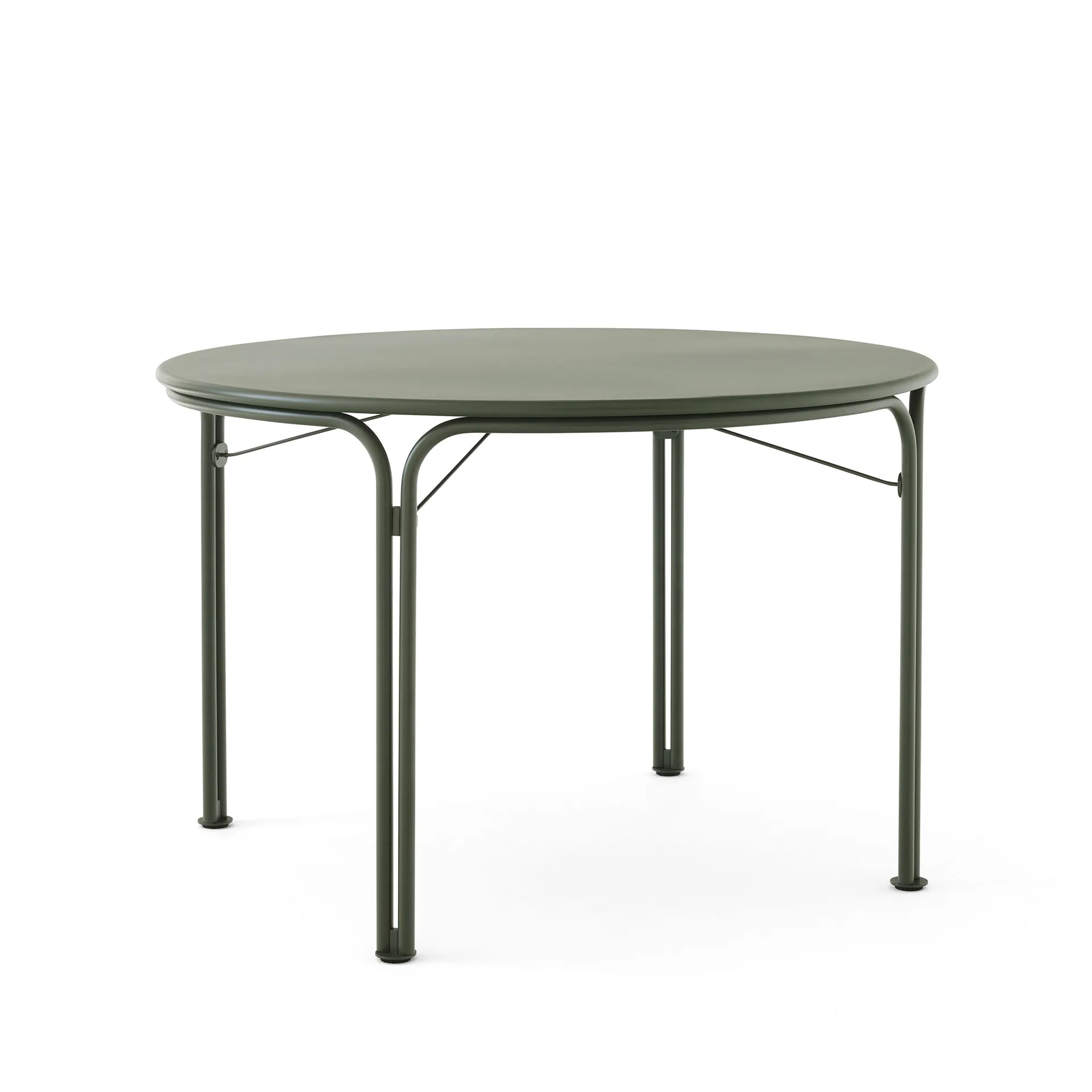 Tavolo da pranzo Thorvald SC98 Ø115 cm, Verde bronzo &Tradition