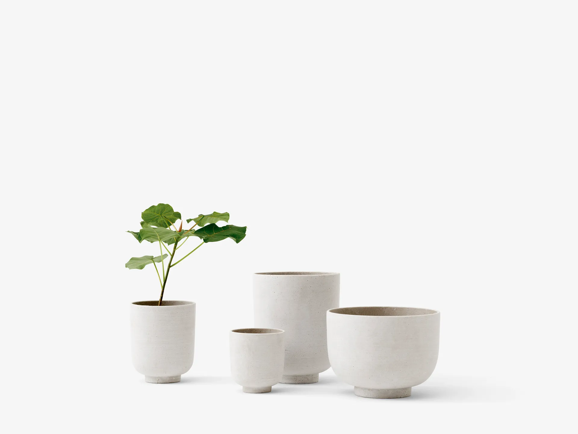 Vaso da fiori Collect SC71 grande Ø 24 cm, Milk &Tradition