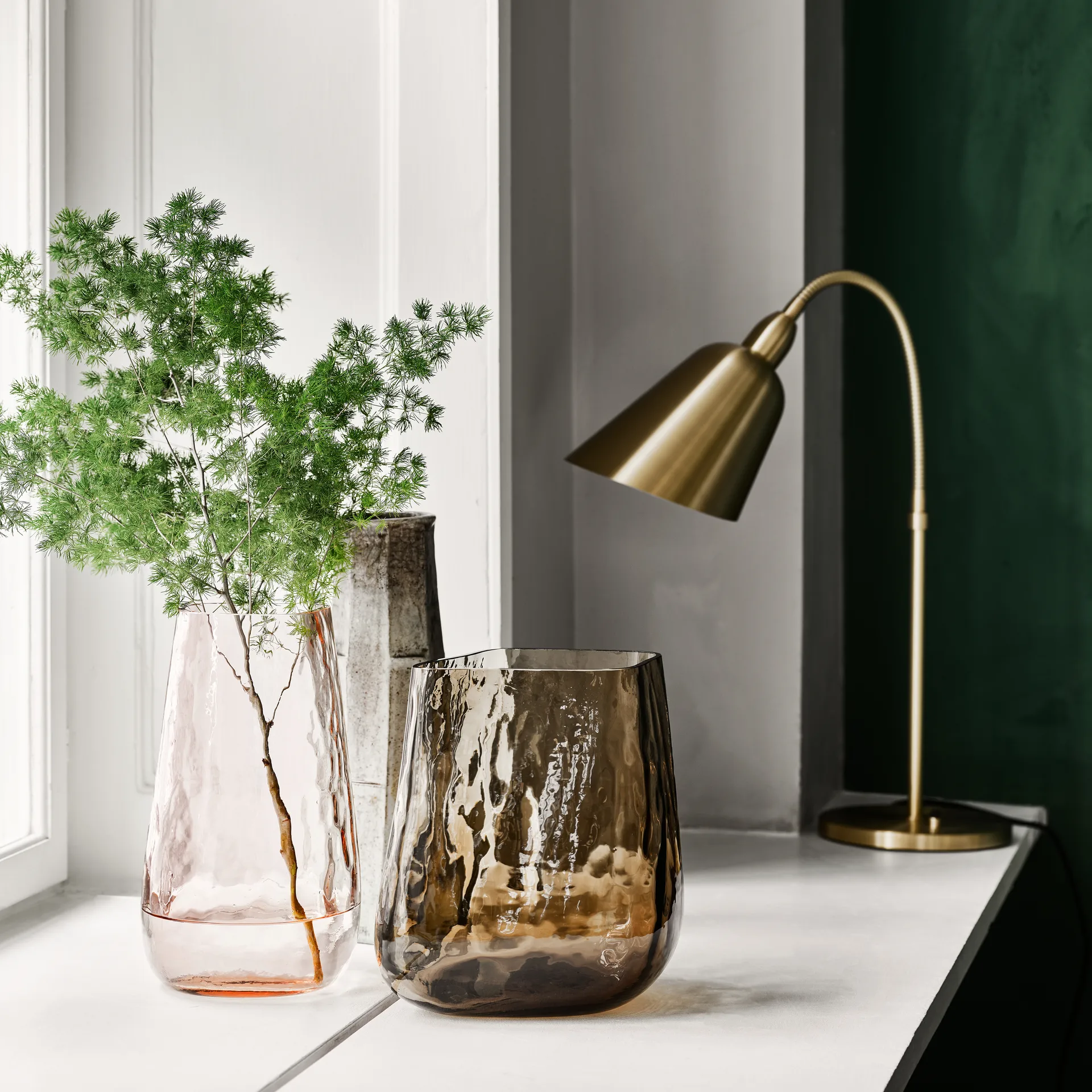 Vaso in vetro Collect SC68 26 cm, Powder &Tradition