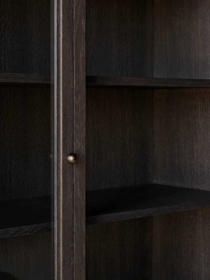 Vetrinetta Trace SC88 120x192x40 cm, Rovere tinto scuro &Tradition