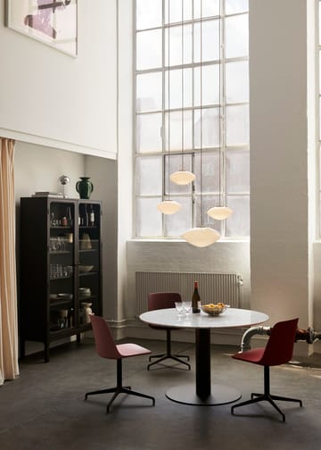 Vetrinetta Trace SC88 120x192x40 cm - Rovere tinto scuro - &Tradition