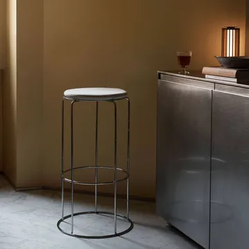 Wire VP16 sgabello da bar - Acciaio inossidabile, 75 cm - &Tradition