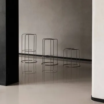 Wire VP16 sgabello da bar - Acciaio inossidabile, 75 cm - &Tradition