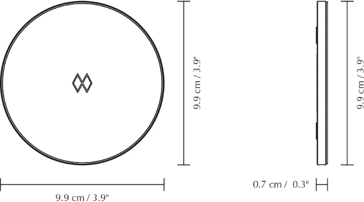 Caricatore wireless Unifier , Nero-chrome Umage