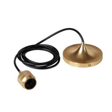 Cavo per lampada a sospensione Cord Set Pro  - Ottone spazzolato - Umage