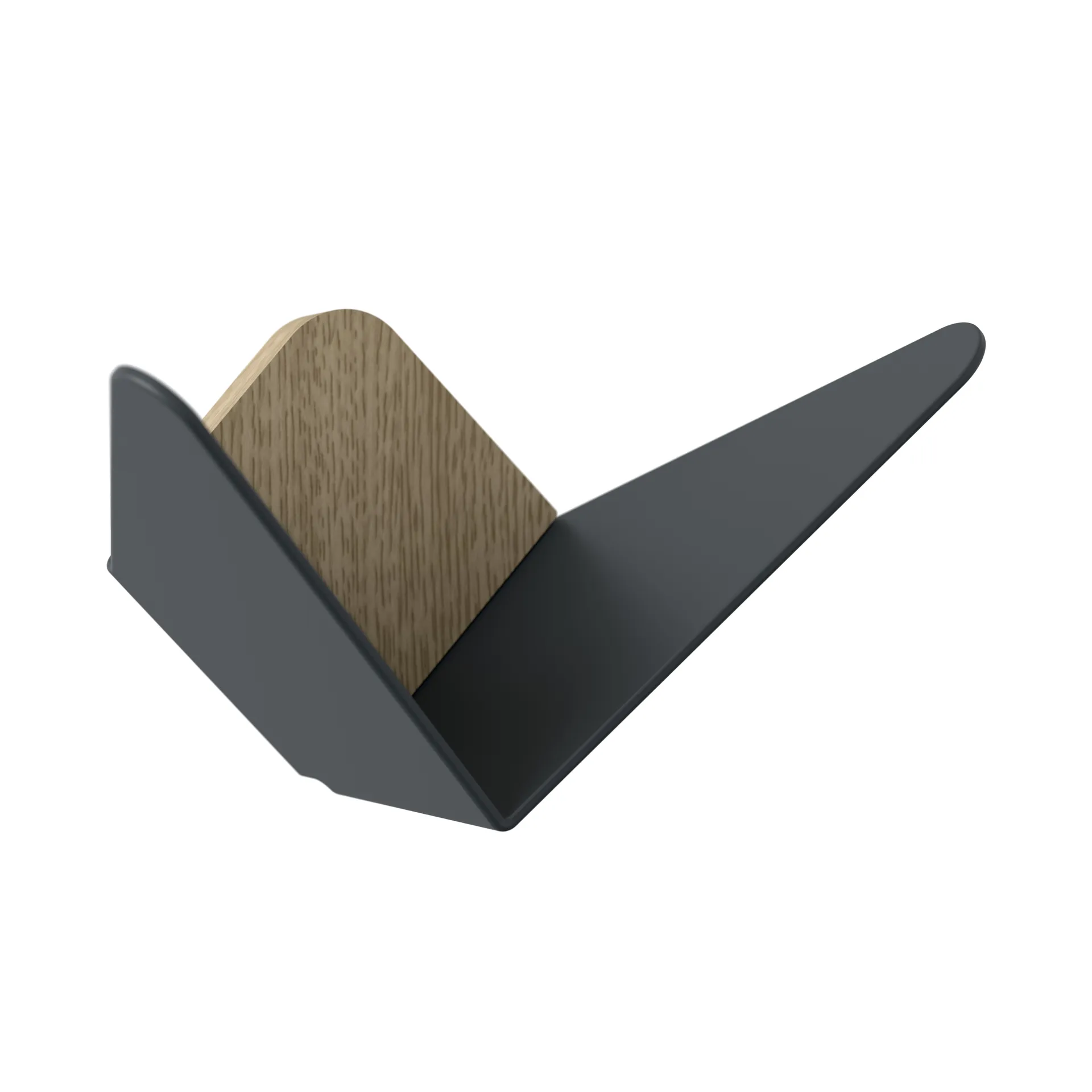 Gancio Butterflies medio, Grigio antracite Umage