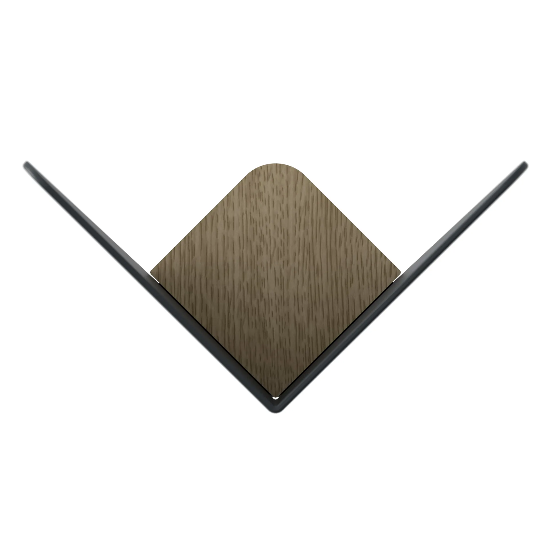 Gancio Butterflies medio, Grigio antracite Umage