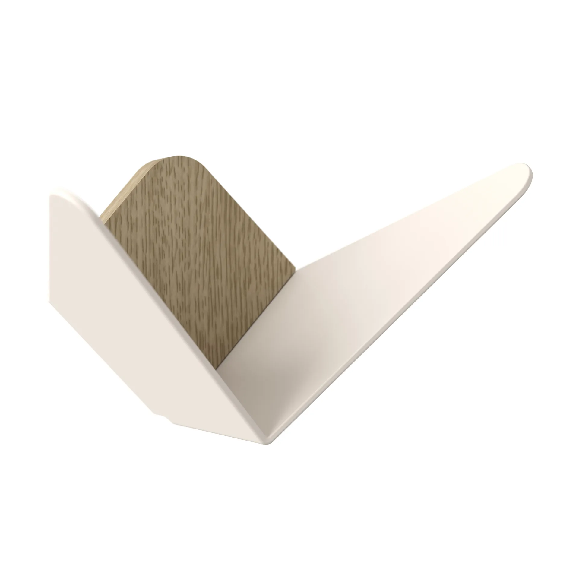Gancio Butterflies medio, Pearl white Umage