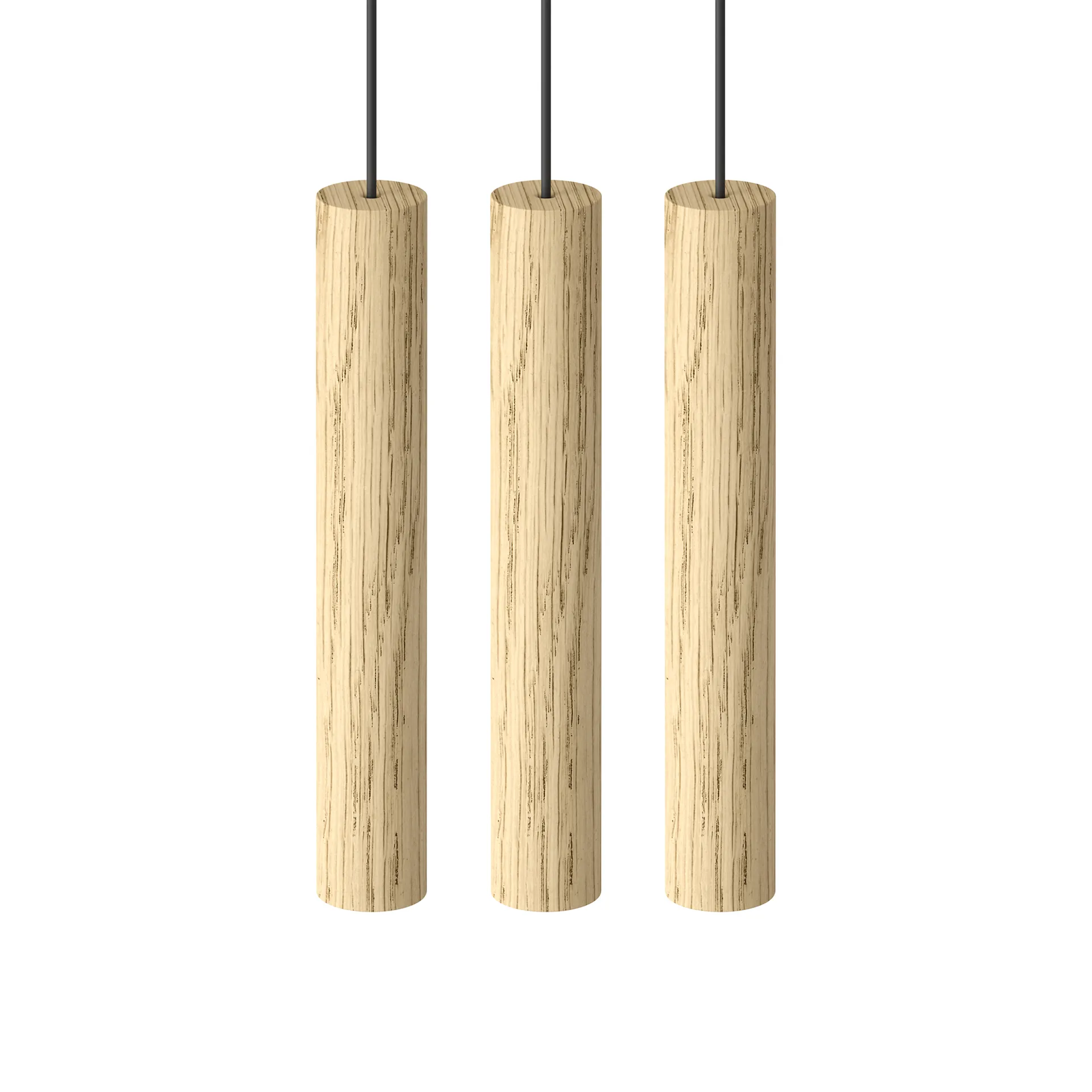 Lampada 3 Chimes, rovere Umage