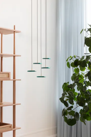 Lampada a sospensione Asteria Micro - Forest green - Umage