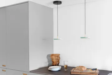 Lampada a sospensione Asteria Micro - Nuance olive - Umage