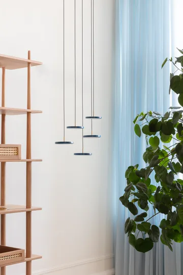 Lampada a sospensione Asteria Micro - Petrol Blue - Umage