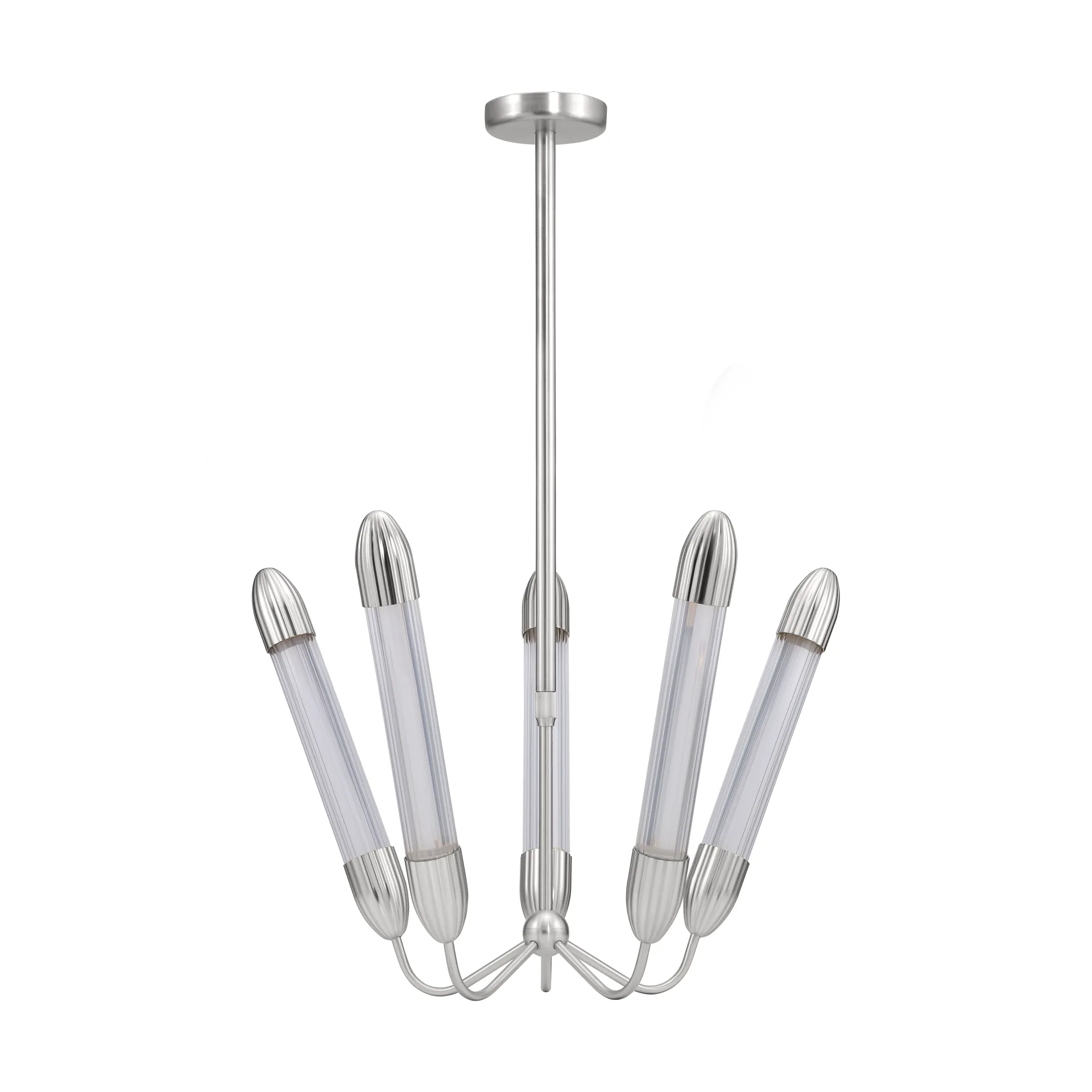 Lampada a sospensione corta Lemon Squeeze Penta , Acciaio lucido Umage