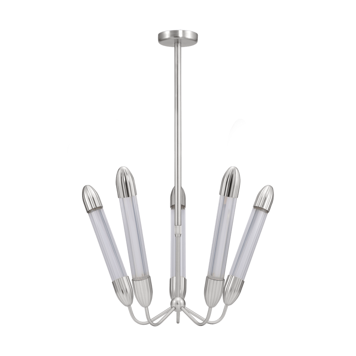 Lampada a sospensione corta Lemon Squeeze Penta , Acciaio lucido Umage