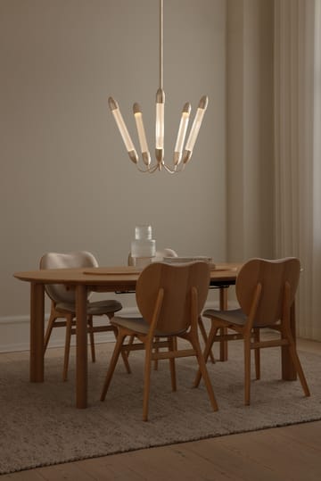 Lampada a sospensione corta Lemon Squeeze Penta  - Ottone placcato - Umage