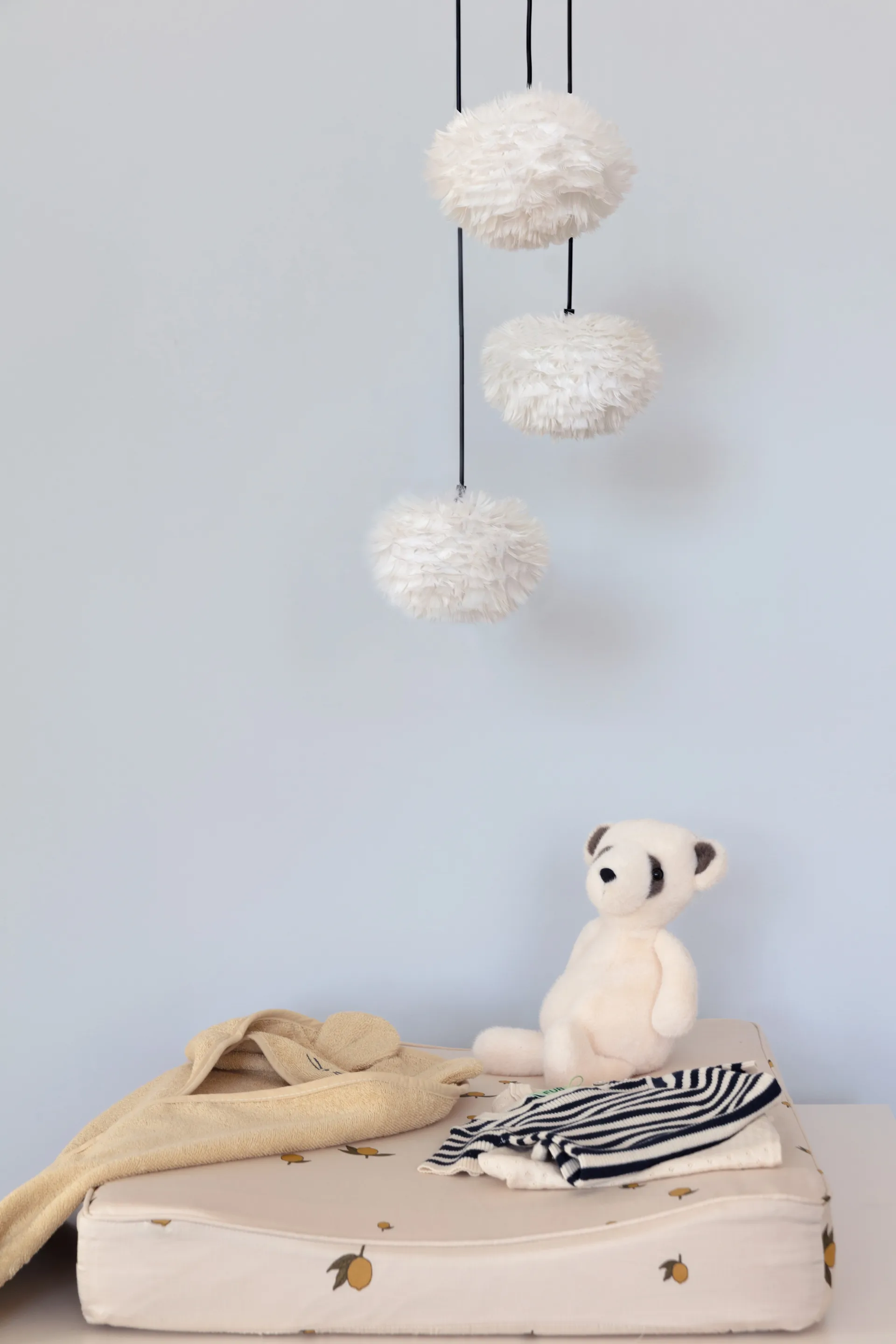 Lampada a sospensione Eos Nano, Bianco, cluster 3 Umage