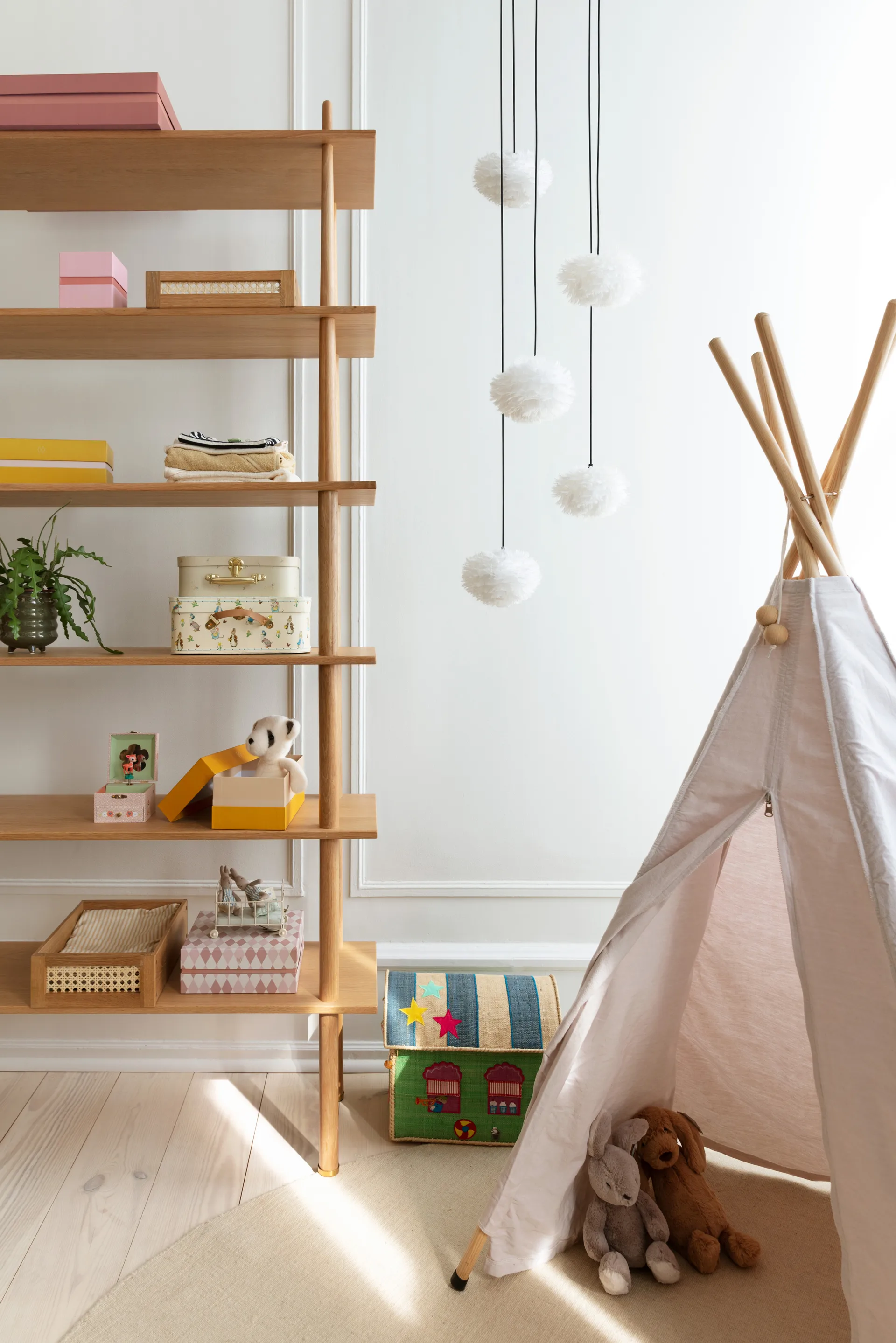 Lampada a sospensione Eos Nano, Bianco, cluster 5 Umage