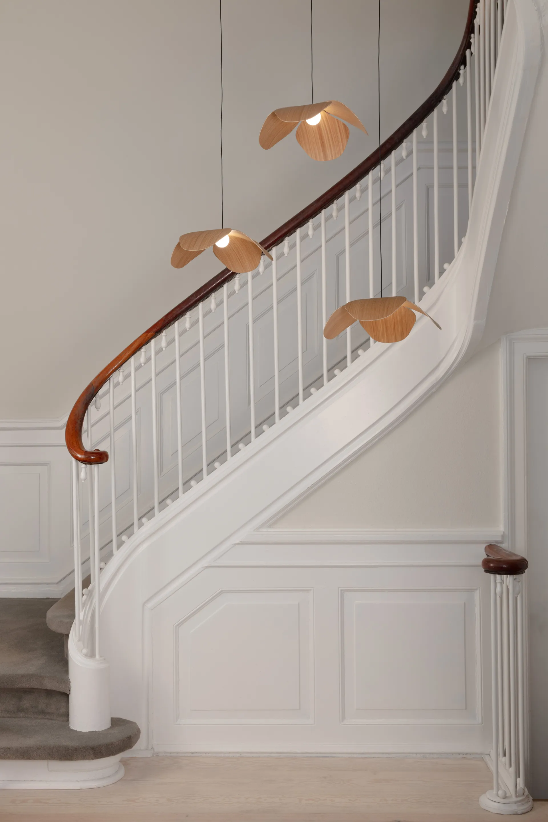 Lampada a sospensione Forget Me Not large, Rovere-cluster 3 Umage