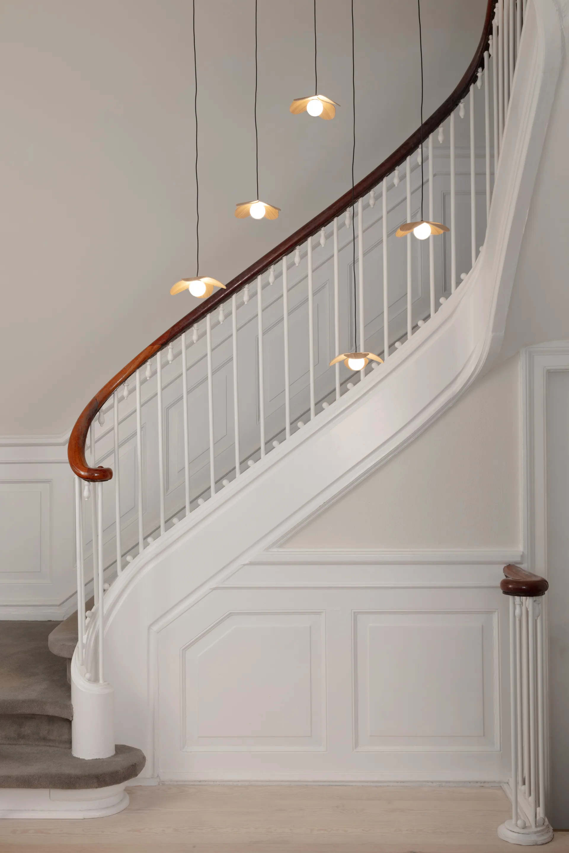 Lampada a sospensione Forget Me Not mini, Rovere-cluster 5 Umage