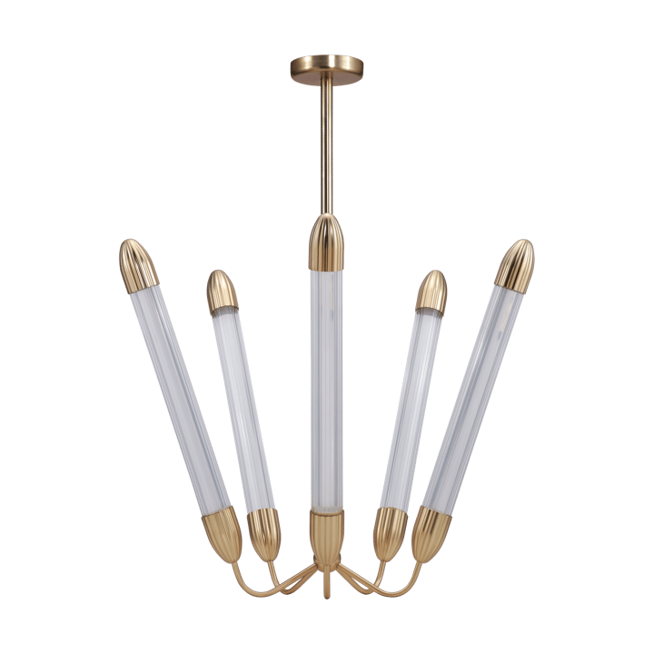 Lampada a sospensione lunga Lemon Squeeze Penta , Ottone placcato Umage
