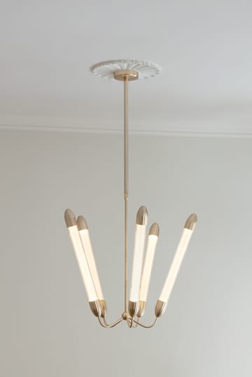 Lampada a sospensione lunga Lemon Squeeze Penta  - Ottone placcato - Umage