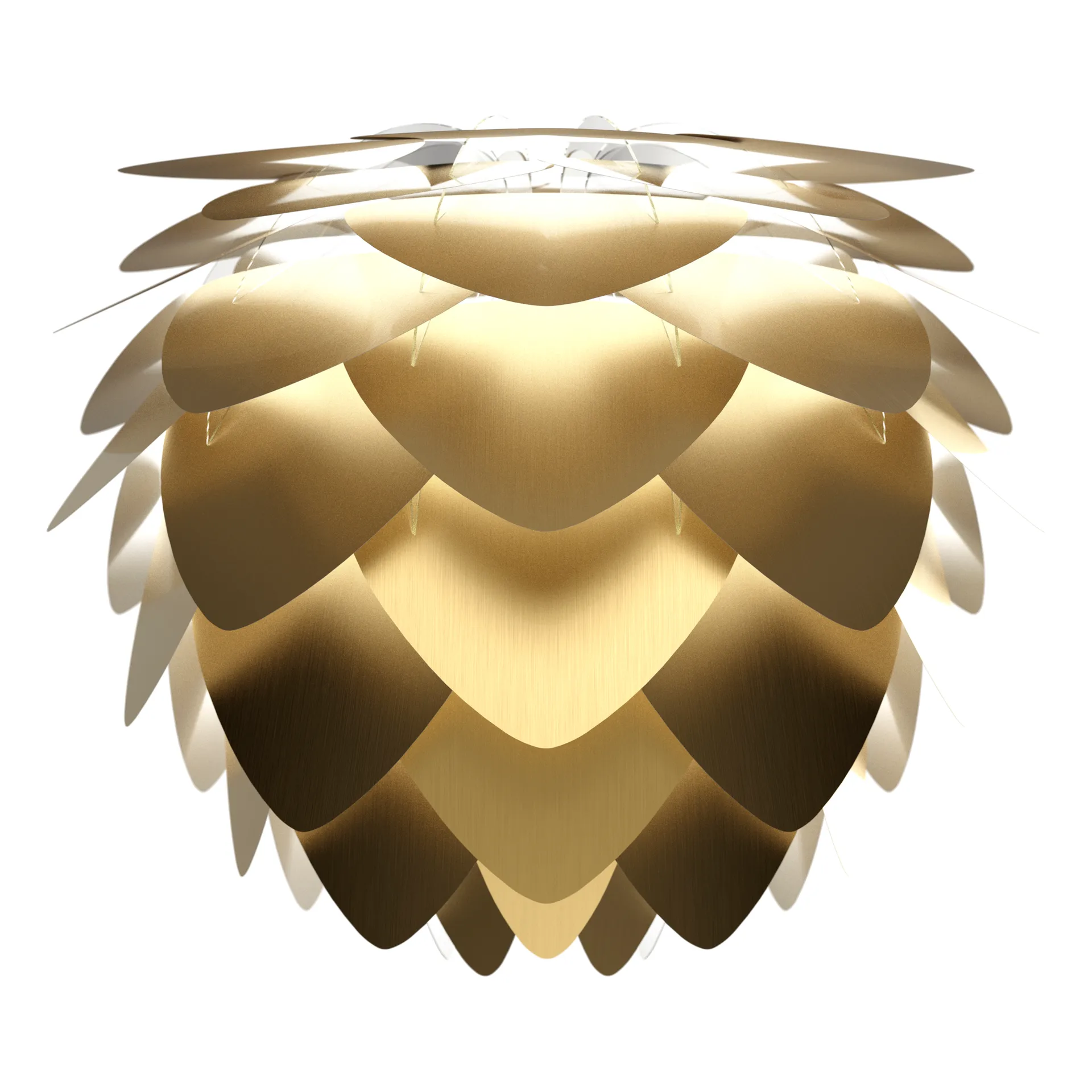 Lampada Aluvia ottone spazzolato, 59 cm Umage