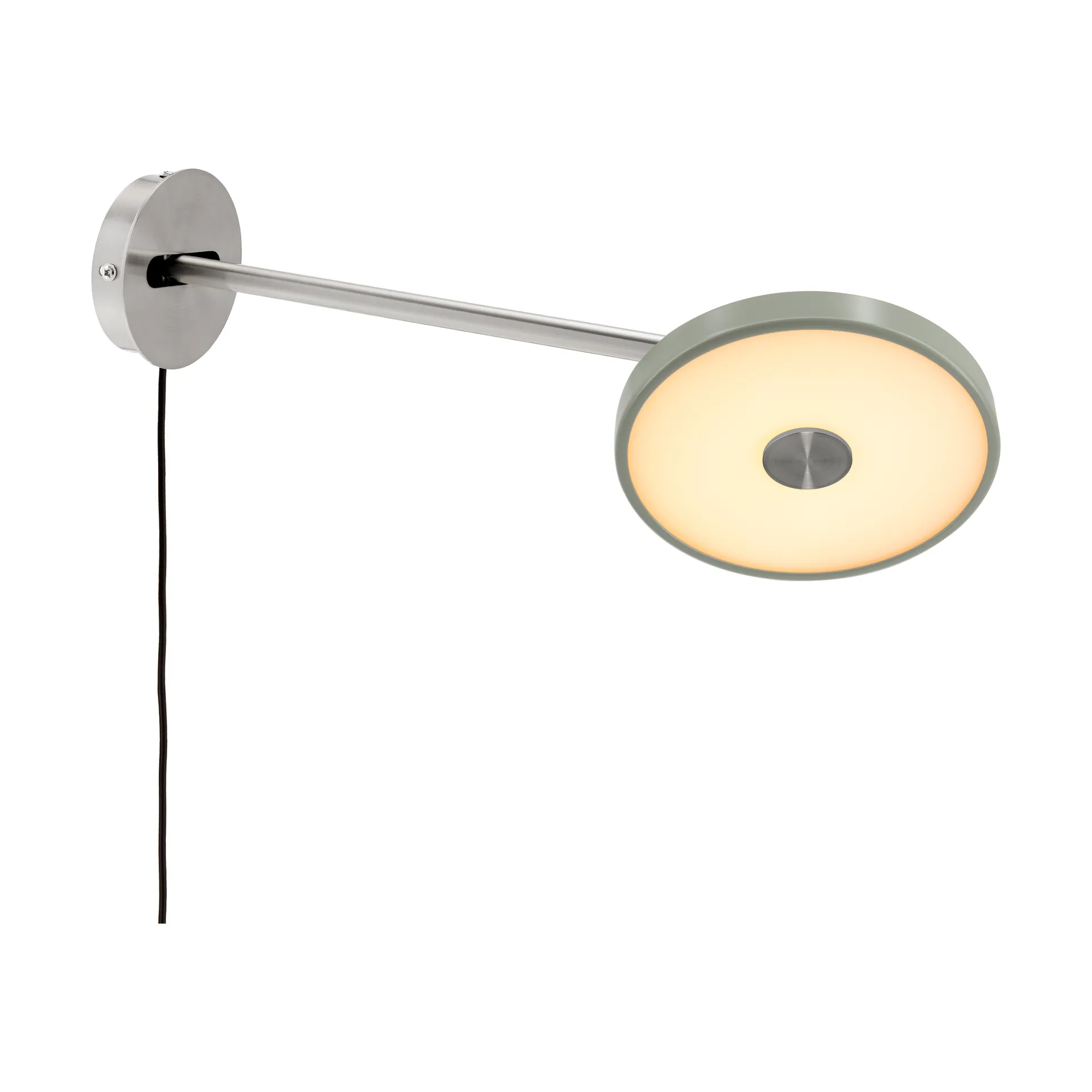 Lampada da parete Asteria Wall, Long, Nuance olive-chrome Umage