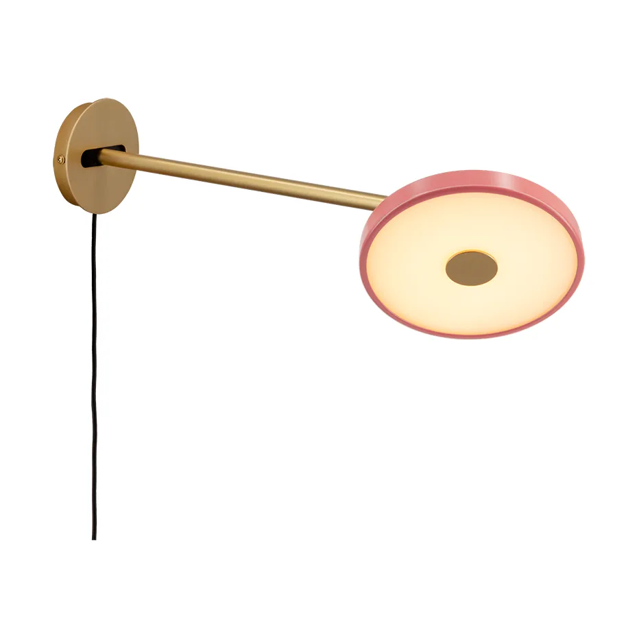 Lampada da parete Asteria Wall, Long, Nuance rose-brass Umage